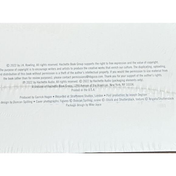 Robert Galbraith THE INK BLACK HEART Audiobook CD 27 NEW Cormoran Strike Crime - Picture 4 of 5